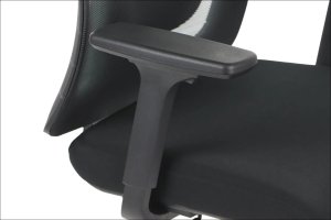 Fotel biurowy AKCENT czarny STEMA 3