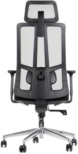 Fotel biurowy AKCENT czarny STEMA 4