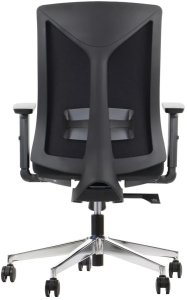 Fotel biurowy TONO czarny/chrom STEMA 3