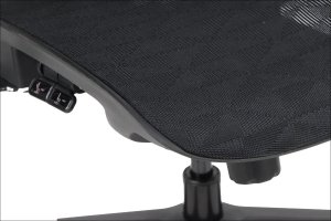 Fotel biurowy ERGONEW S1 czarny siatka STEMA 8