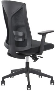 Fotel biurowy HAGER czarny STEMA 4
