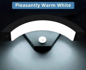 Lampa kinkiet ścienny elewacyjny LED 18W barwa zimna + PIR CY-30 MEGAKABEL 9