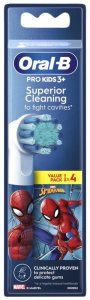 Główka do Szczoteczki do Zębów Oral-B Pro kids +3 Spiderman 1
