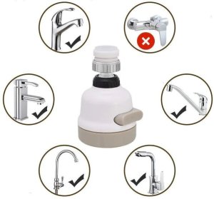 Virax Adapter, nakładka kranu, baterii perlator obrotowy 2