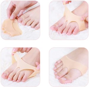 Żelowe wkładki amortyzujące pod sklepienie stopy - śródstopie komplet 2 szt 2