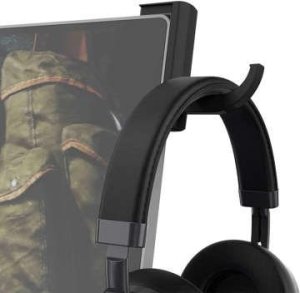 Techonic Uchwyt na słuchawki do monitora HH01 czarny 3