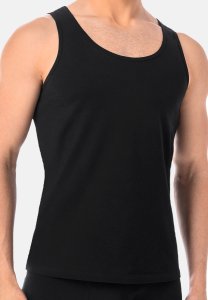 Zestaw męski bokserki i podkoszulek Deli czarny Czarny 3XL 4