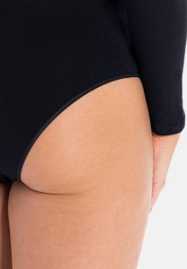 Body damskie z wiskozy Amber czarne Czarny L 3
