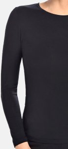 Spaio Bluzka damska koszulka Aria czarna Czarny M 2