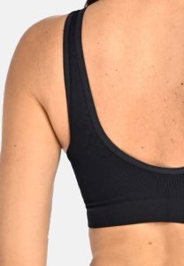 Bezszwowy top damski do karmienia Charlotte czarny Czarny L/XL 3