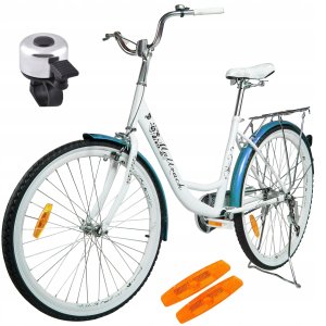 Rower Miejski MalTrack Citibike Urban Classic BLUE MARE 26" 1