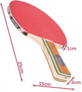 Rakietki Do Tenisa Stołowego + 3 Piłeczki 2
