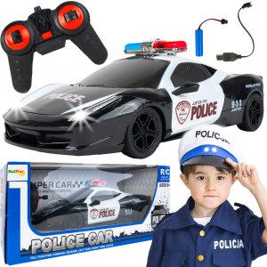 Samochód Policyjny Auto Radiowóz Policja Zdalnie Sterowany Na Pilota 1