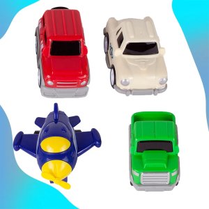 Laweta Duża Ciężarówka Tir z Autami i Samolotem 7