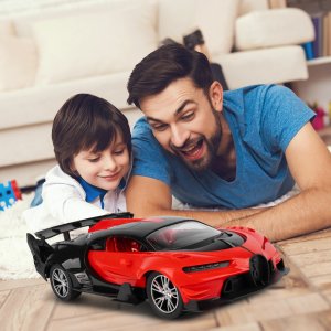 Wyścigówka Samochód RC Zdalnie Sterowany Auto + Kierownica Pedały 11