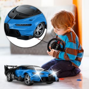 Wyścigówka Samochód RC Zdalnie Sterowany Auto + Kierownica Pedały 6