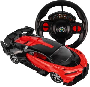 Wyścigówka Samochód RC Zdalnie Sterowany Auto + Kierownica Pedały 9