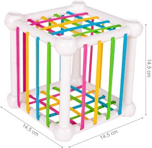 Klocki Kształty Sensoryczne Zabawa Zręcznościowa 2