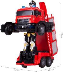 Robot Transformujący Straż Pożarna Na Pilota Auto 1