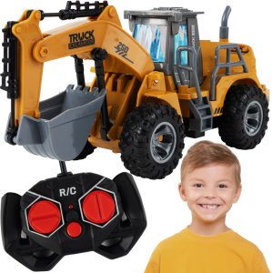 Koparka Zdalnie Sterowana RC z Ruchomą Łychą 1