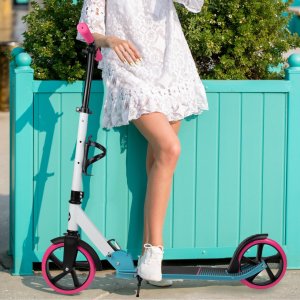 Hulajnoga Miejska Duża Składana + Pasek + Uchwyt na Bidon 11