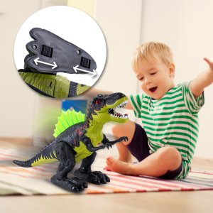 Anek Dinozaur Interaktywny T-rex Świeci Ryczy Chodzi Zieje Parą 2