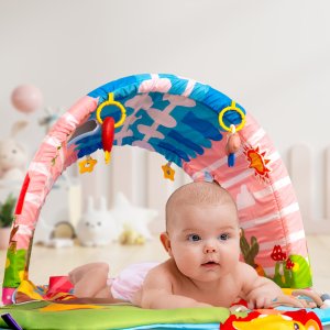 Mata Edukacyjna Interaktywna Dla Dzieci Tunel 4w1 8