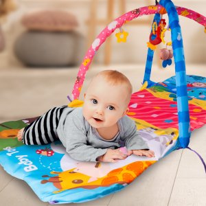 Mata Edukacyjna Interaktywna Dla Dzieci Tunel 4w1 9