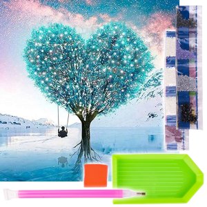 Diamond Painting Haft Diamentowy Drzewo 30x30 cm 1