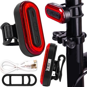Lampka Rowerowa Tylna LED Akumulator 100LM 1