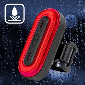 Lampka Rowerowa Tylna LED Akumulator 100LM 9