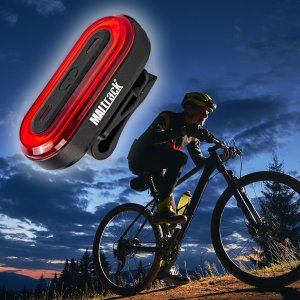 Lampka Rowerowa Tylna LED Akumulator 100LM 10