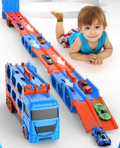 Laweta Tir Ciężarówka Wyrzutnia Resoraki Małe Auta 11