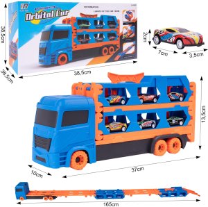 Laweta Tir Ciężarówka Wyrzutnia Resoraki Małe Auta 3