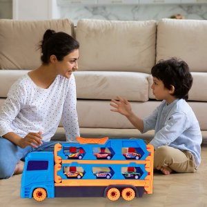 Laweta Tir Ciężarówka Wyrzutnia Resoraki Małe Auta 4