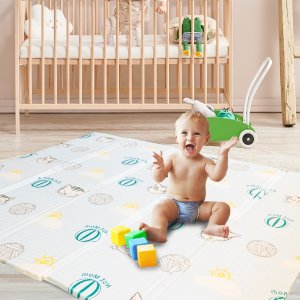 Dwustronna Składana Mata Na Podłogę Kotki Pianka Dywan Piankowy Dla Dzieci 10