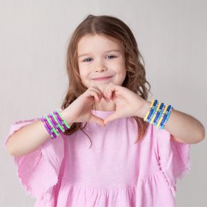 Zestaw do Robienia Bransoletek Koraliki 6000 elementów 4