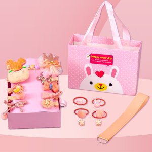 Spinki Gumki Ozdoby Dla Dziewczynki Zestaw Stylistki Fryzur Diy Pudelko 12