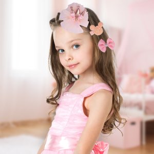 Spinki Gumki Ozdoby Dla Dziewczynki Zestaw Stylistki Fryzur Diy Pudelko 3