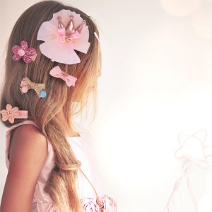 Spinki Gumki Ozdoby Dla Dziewczynki Zestaw Stylistki Fryzur Diy Pudelko 8