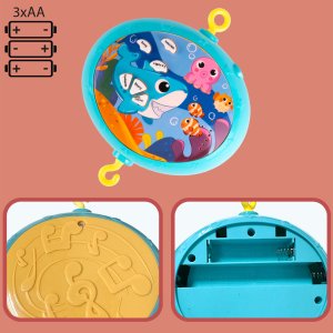 Karuzelka Do Łóżeczka Muzyczna Karuzela Pozytywka Z Pilotem Projektor 7