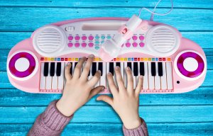 Organy 37 Klawiszy Pianinko Mp3 Keyboard USB Mikrofon Dla Dzieci 10