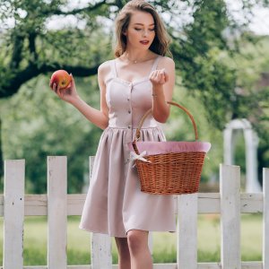 Rower Miejski MalTrack Citybike Dreamer 6-speed MILK PINK 28" + Koszyk 8