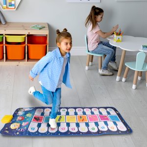 MalPlay Mata Do Tańca Tańczenia Muzyczna Taneczna Interaktywna Kosmos Dla Dzieci 3