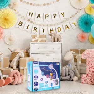 Karuzelka Karuzela Do Łóżeczka Projektor Gwiazd Z Pilotem Grzechotki Misie 10