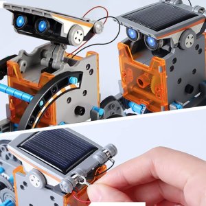 Robot Solarny 13w1 Zestaw Konstrukcyjny Edukacyjny Zabawka Dla Dzieci 15