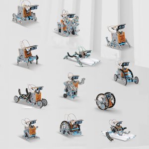 Robot Solarny 13w1 Zestaw Konstrukcyjny Edukacyjny Zabawka Dla Dzieci 3
