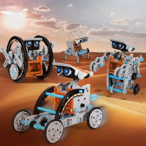 Robot Solarny 13w1 Zestaw Konstrukcyjny Edukacyjny Zabawka Dla Dzieci 5