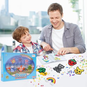 Koraliki Do Prasowania Beads 1000 Szt Prasowanka Zwierzęta Wodne DIY 11