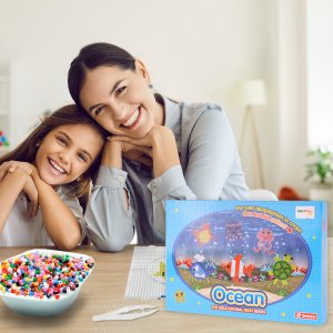 Koraliki Do Prasowania Beads 1000 Szt Prasowanka Zwierzęta Wodne DIY 13